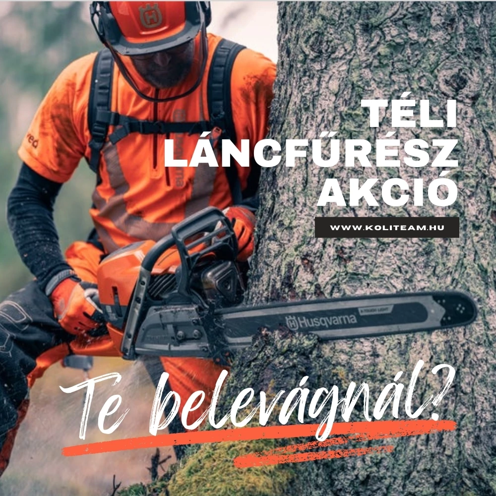 Több mint kedvezmény: Miért most érdemes Husqvarna láncfűrészbe fektetni?